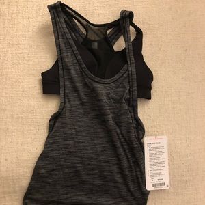 Lululemon tank top with built in sports bra